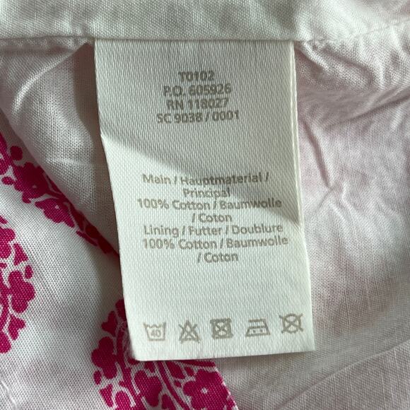 Boden New British Printed A-Line Skirt Party Pink Due Paisley 2 Petite - Picture 4 of 4